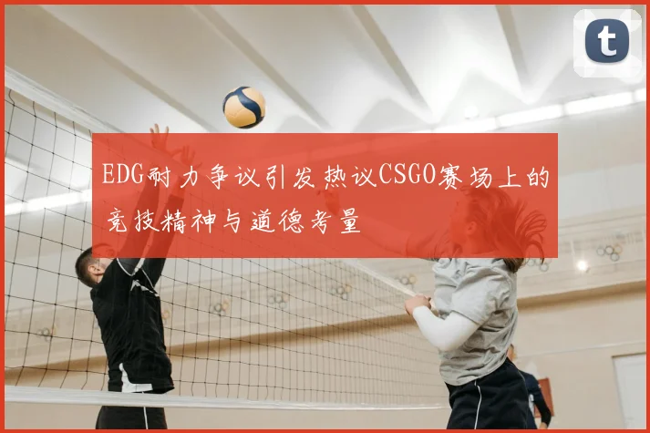 EDG耐力争议引发热议CSGO赛场上的竞技精神与道德考量